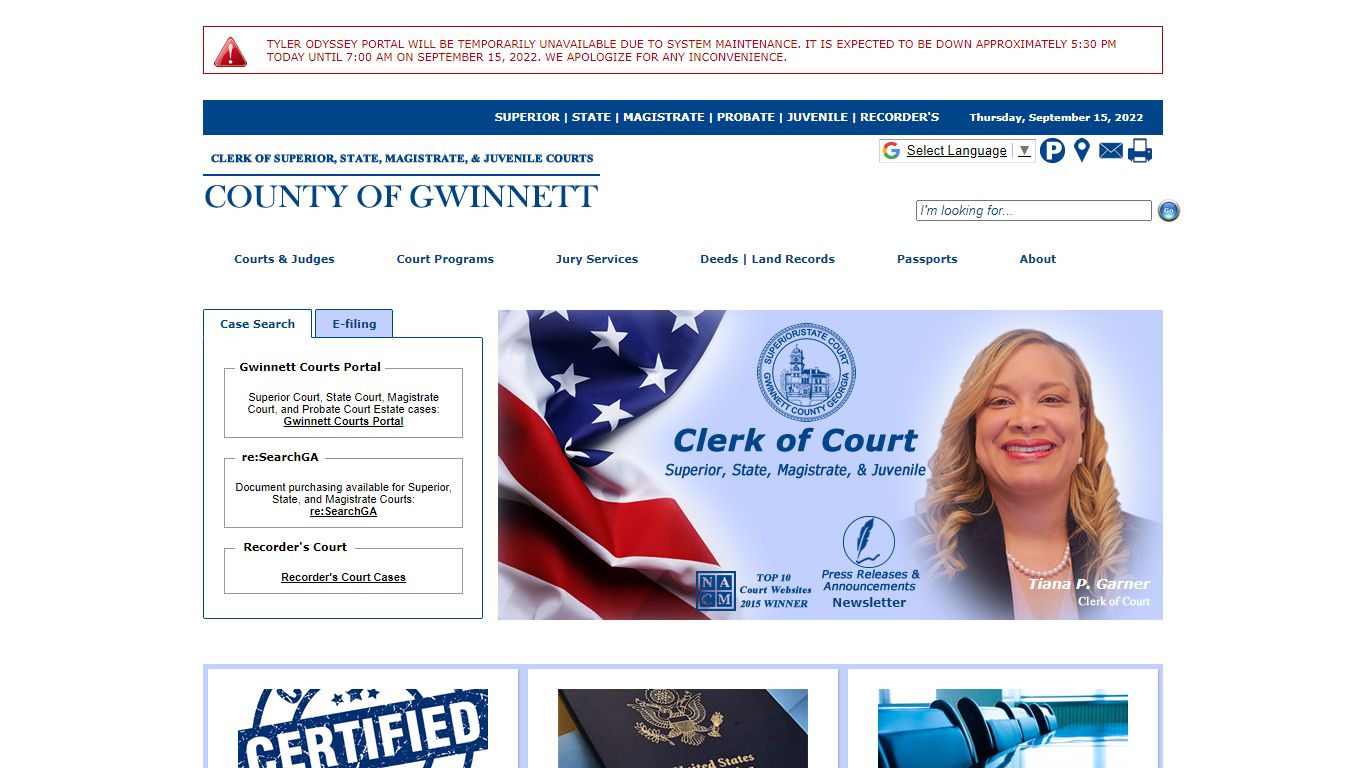 Gwinnett County Courts
