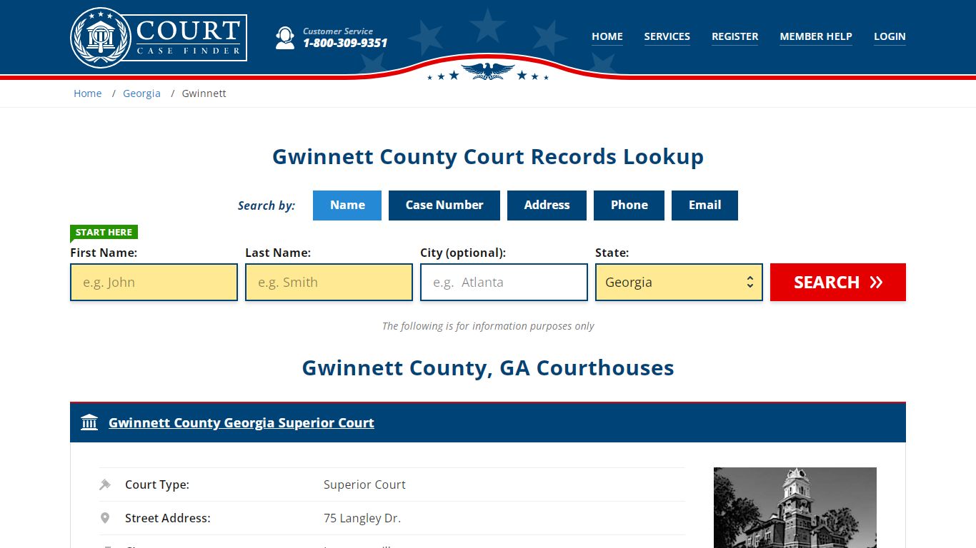 Gwinnett County Court Records | GA Case Lookup
